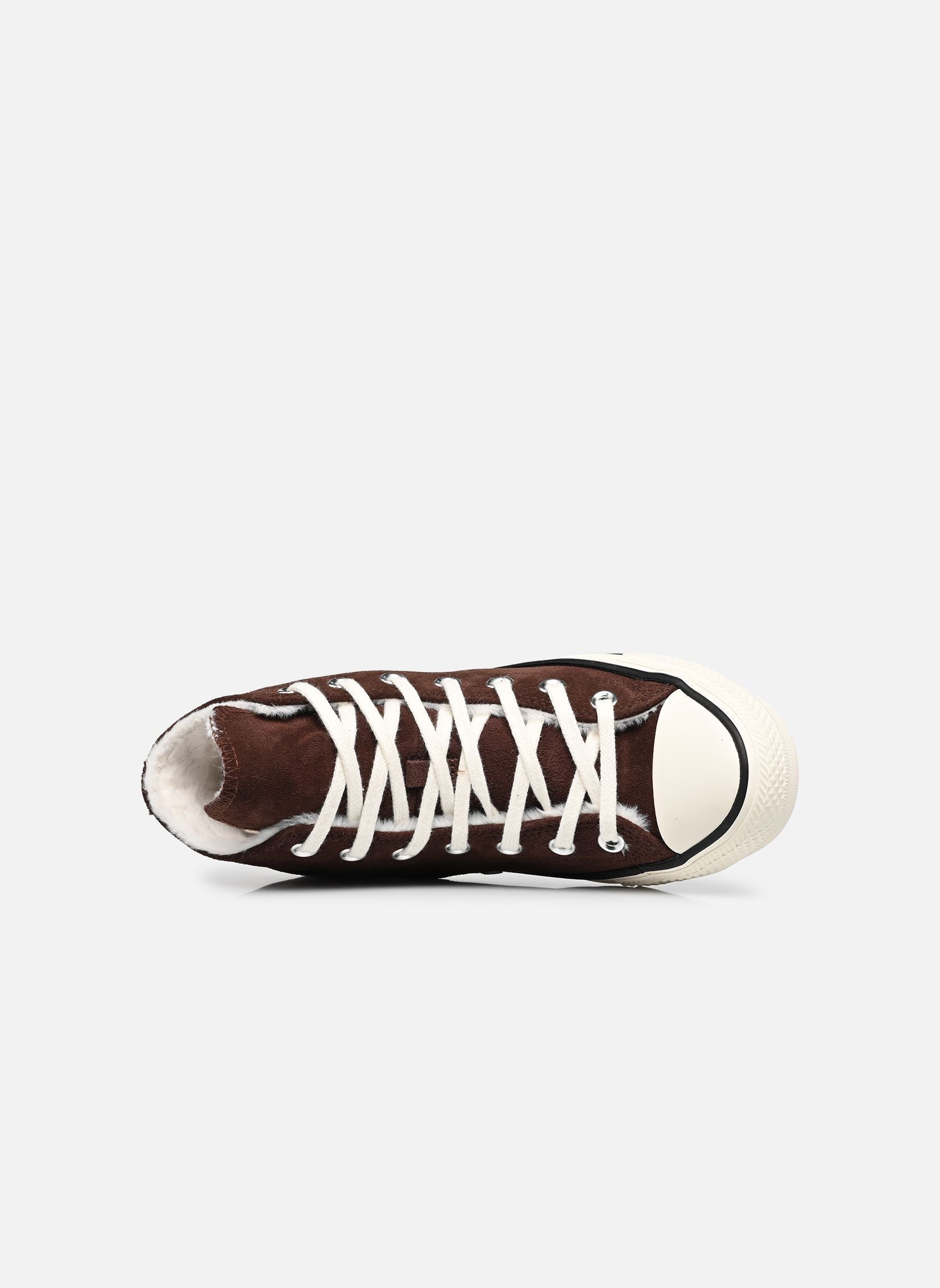 Hoge sneakers Chuck Taylor All Star Hi Winter W dames bruin Converse Hoge sneakers Chuck Taylor All Star Hi Winter W dames bruin TOTALLY FUDGED/EGRET/BLACK