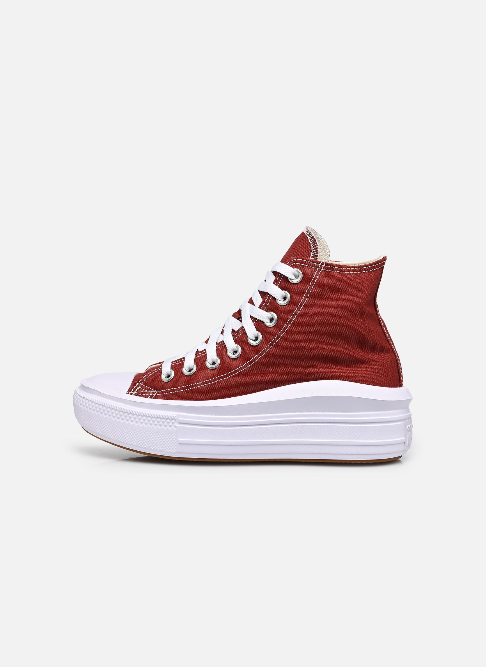 Baskets toile Chuck Taylor All Star Move Platform Hi W femme bordeaux Converse Baskets toile Chuck Taylor All Star Move Platform Hi W femme bordeaux ROTTIN APPLE/WHITE/BLACK