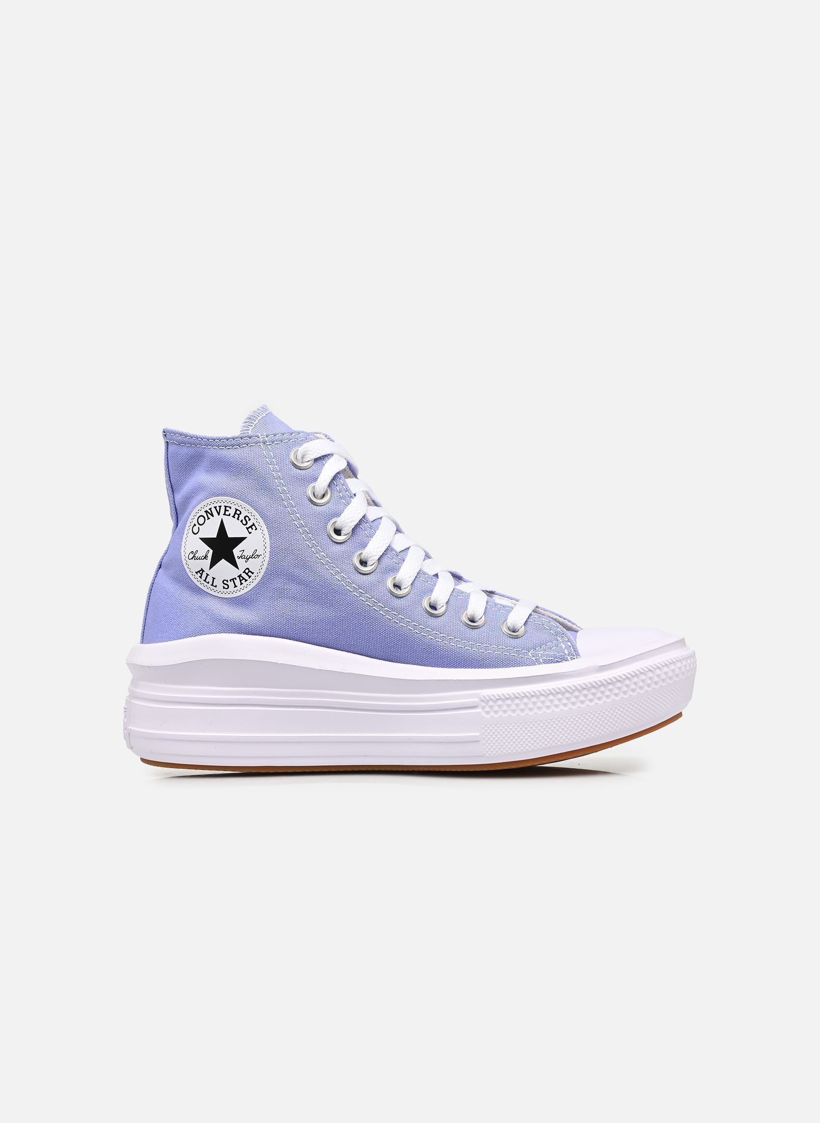 Baskets toile Chuck Taylor All Star Move Platform Hi W femme violet Converse Baskets toile Chuck Taylor All Star Move Platform Hi W femme violet VERY PERI/WHITE/BLACK