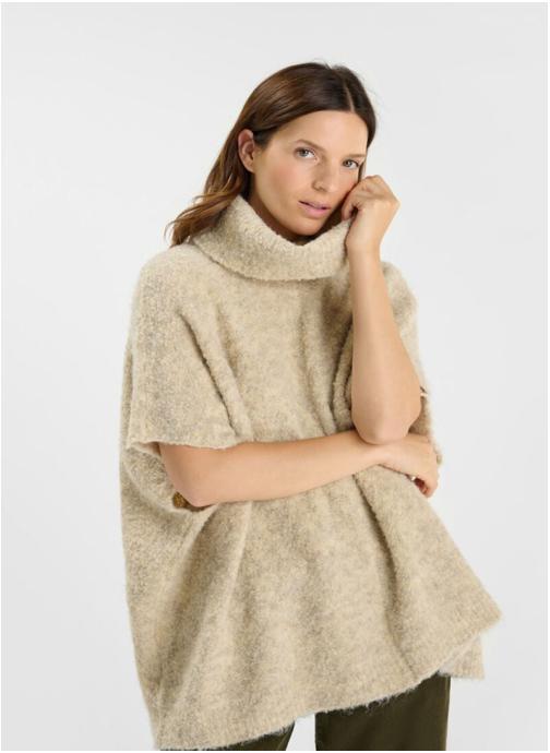 Le temps des cerises Pulls Pull LIROY Beige femme beige
