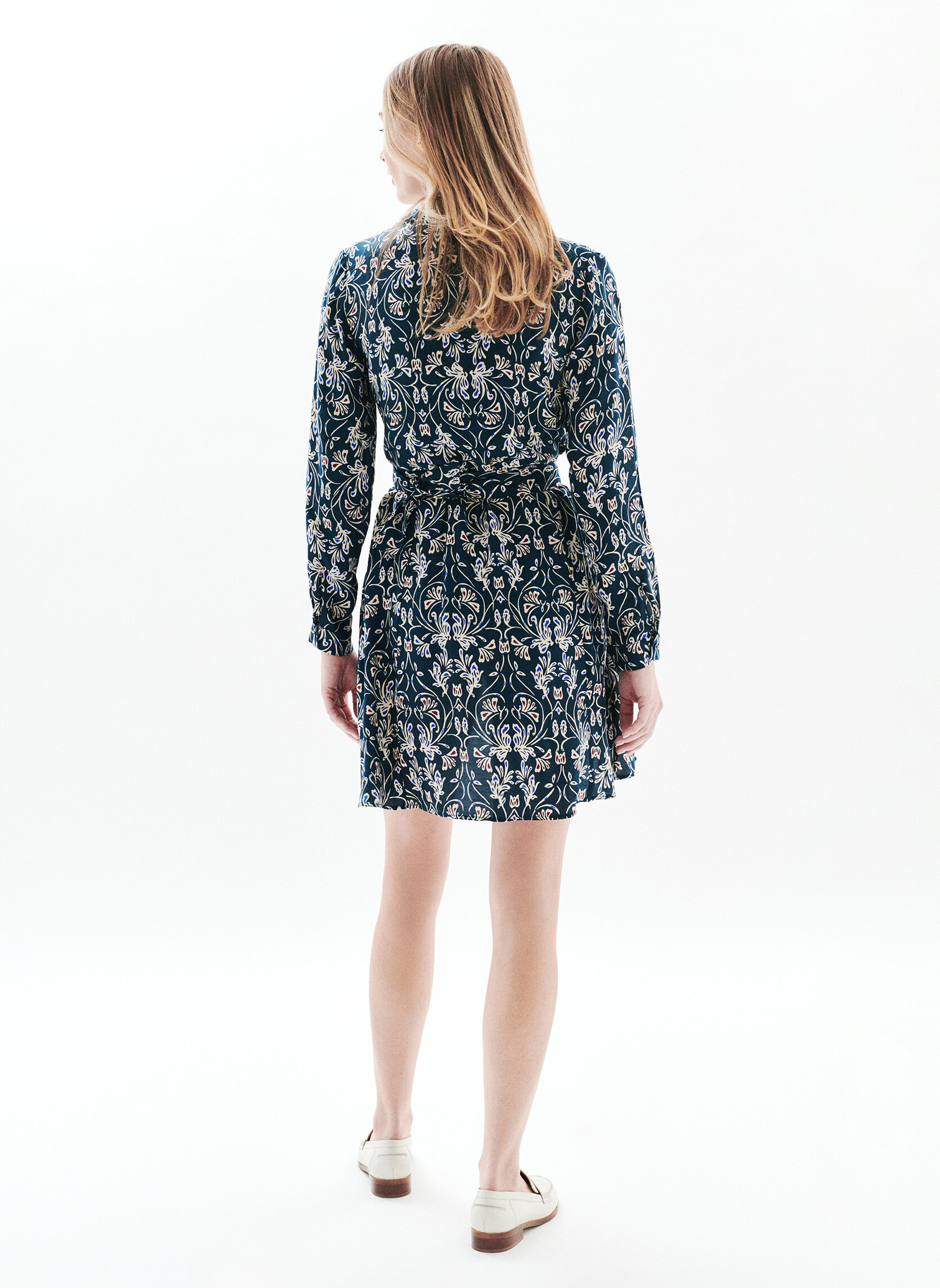 Robes 252R-ROMA femme bleu Caroll Robes 252R-ROMA femme bleu Bleu marine
