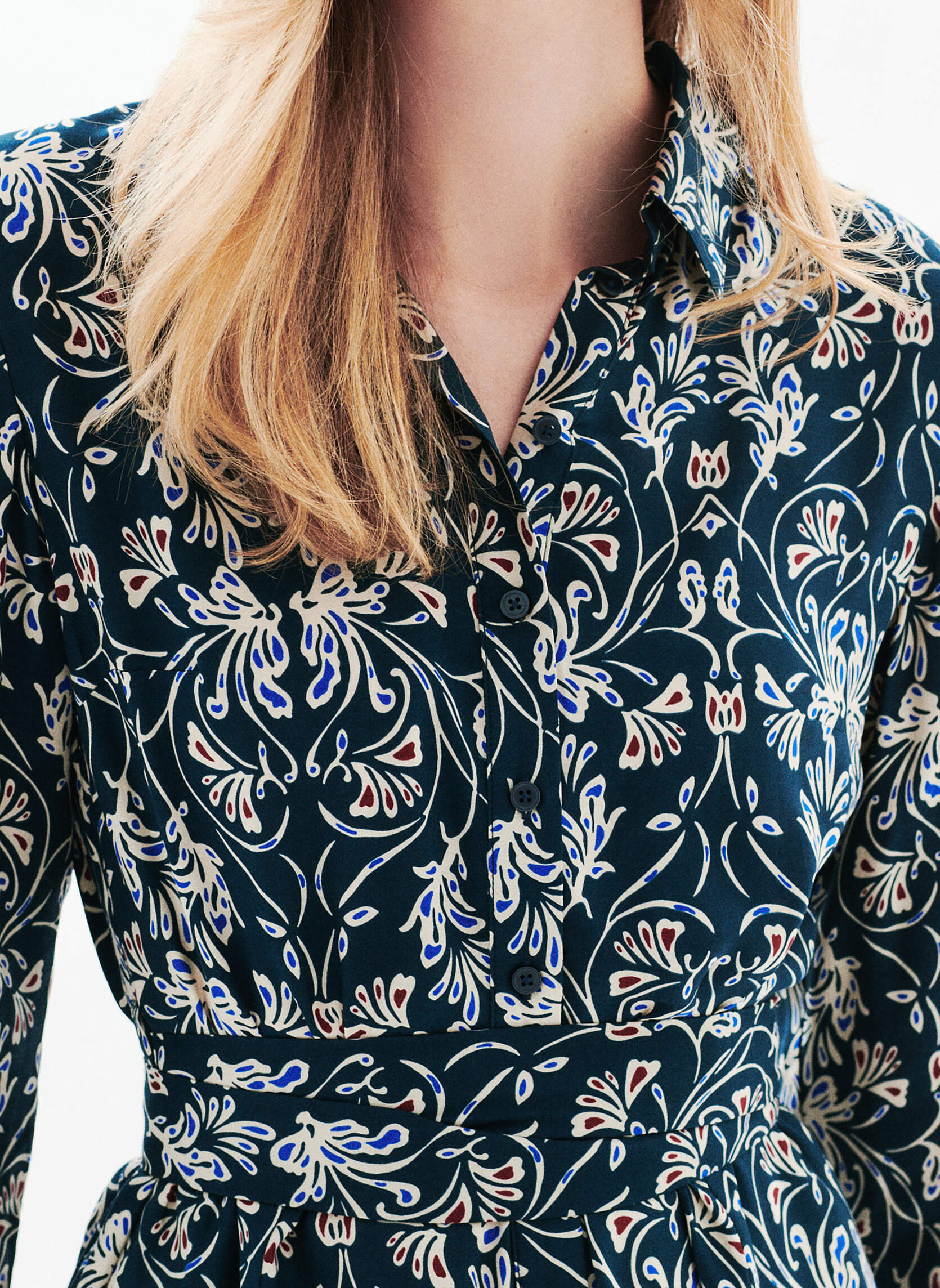 Robes 252R-ROMA femme bleu Caroll Robes 252R-ROMA femme bleu Bleu marine