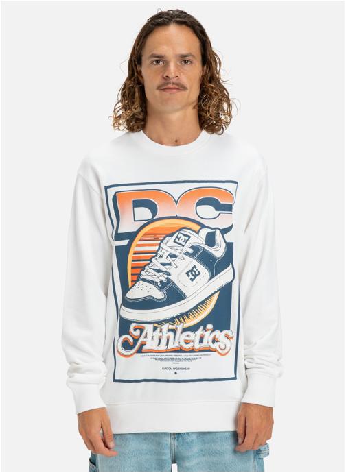 DC Shoes Sweats à capuche Manteca Tribute homme blanc