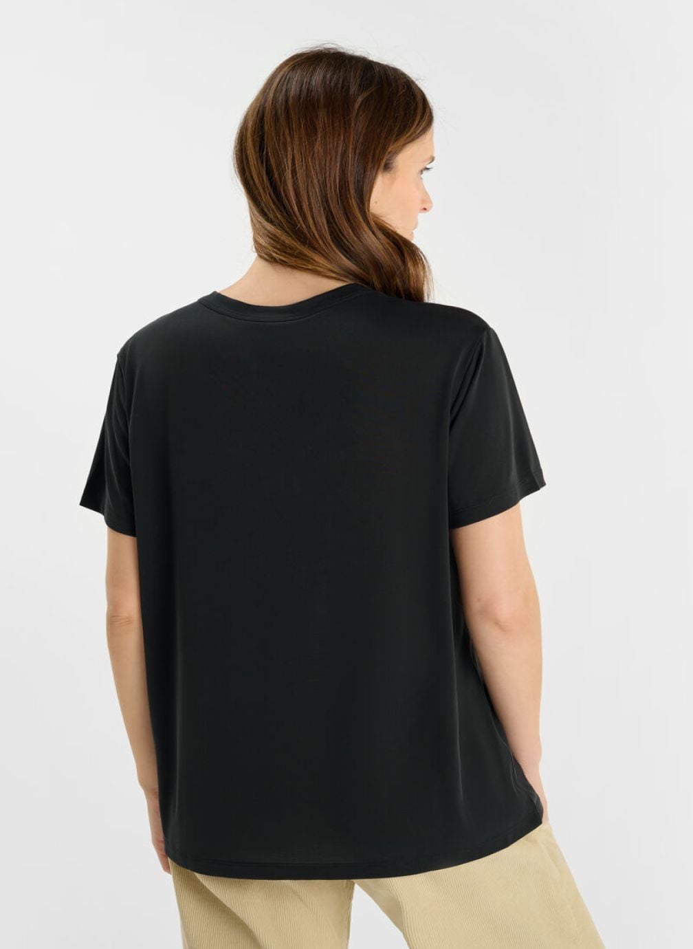 Tee-shirts Tee-Shirt VAIA Black femme noir Le temps des cerises Tee-shirts Tee-Shirt VAIA Black femme noir Noir