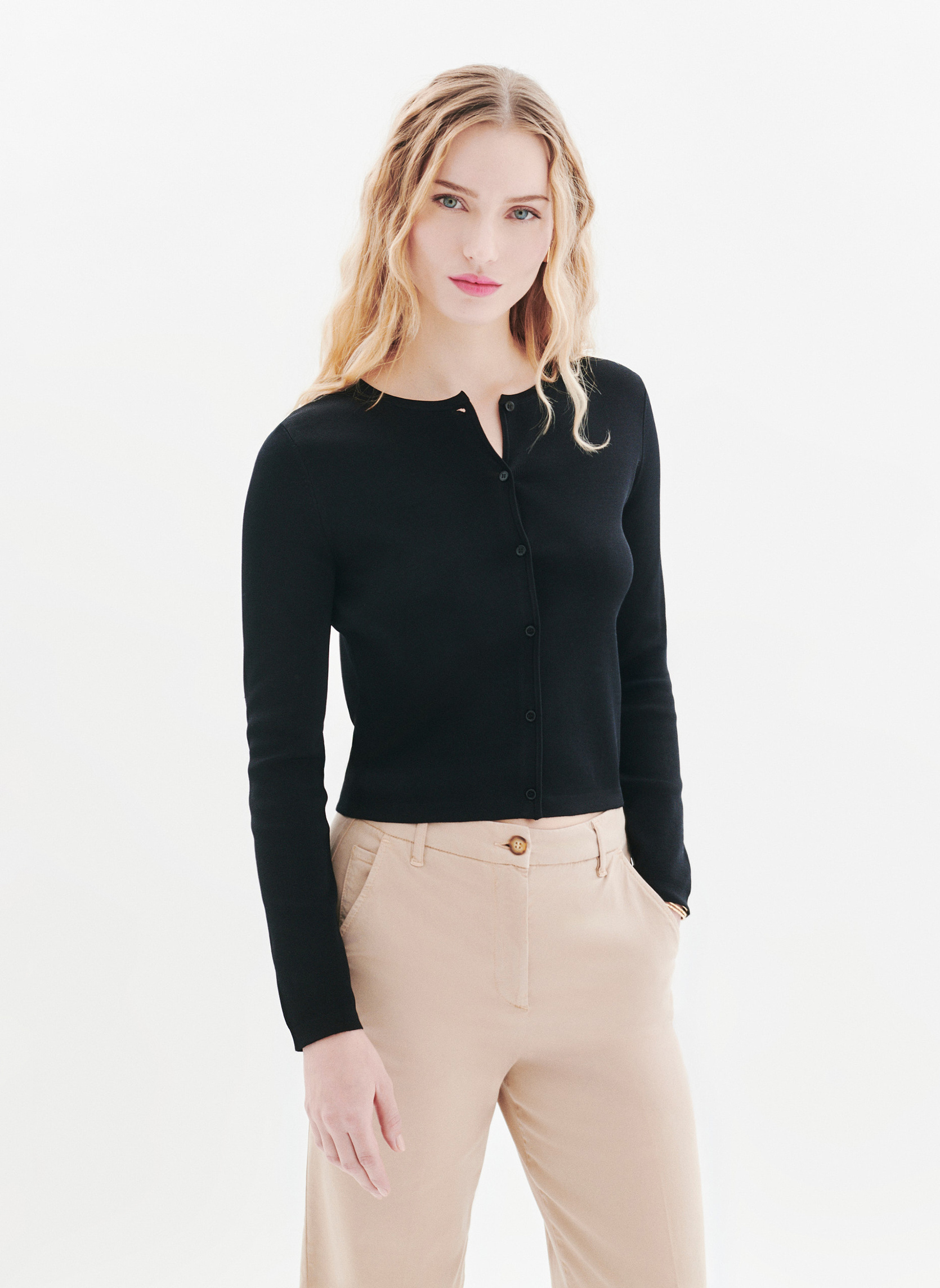 Gilets 252K-MWINDSOR femme noir Caroll Gilets 252K-MWINDSOR femme noir Noir