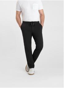 Pantalons droits Pantalon jogpant MALO Black homme noir