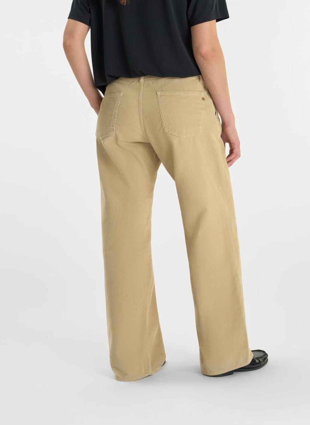 Pantalons droit Pantalon flare TAHIS Beige femme beige Le temps des cerises Pantalons droit Pantalon flare TAHIS Beige femme beige Beige