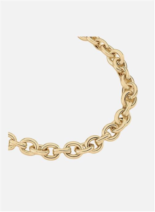 RELOVET Collier Superposé Cercle Doré, Chaîne épaisse, Sans Nickel, Hypoallergénique, Tendance Féminin