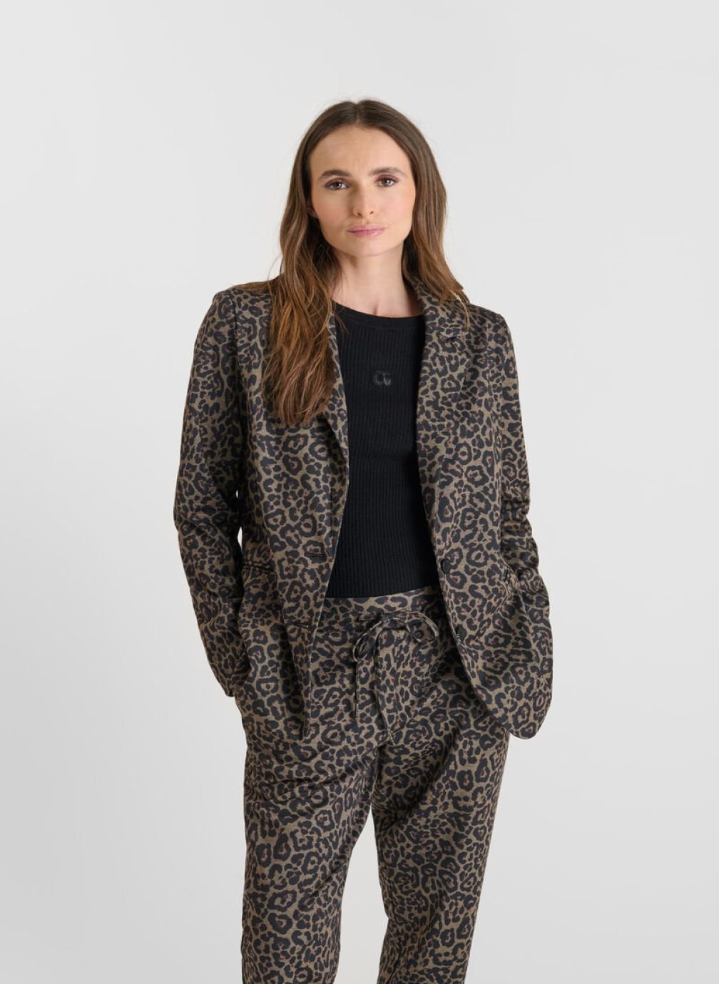 Vestes Veste CALOUN Brown femme marron Le temps des cerises Vestes Veste CALOUN Brown femme marron Marron