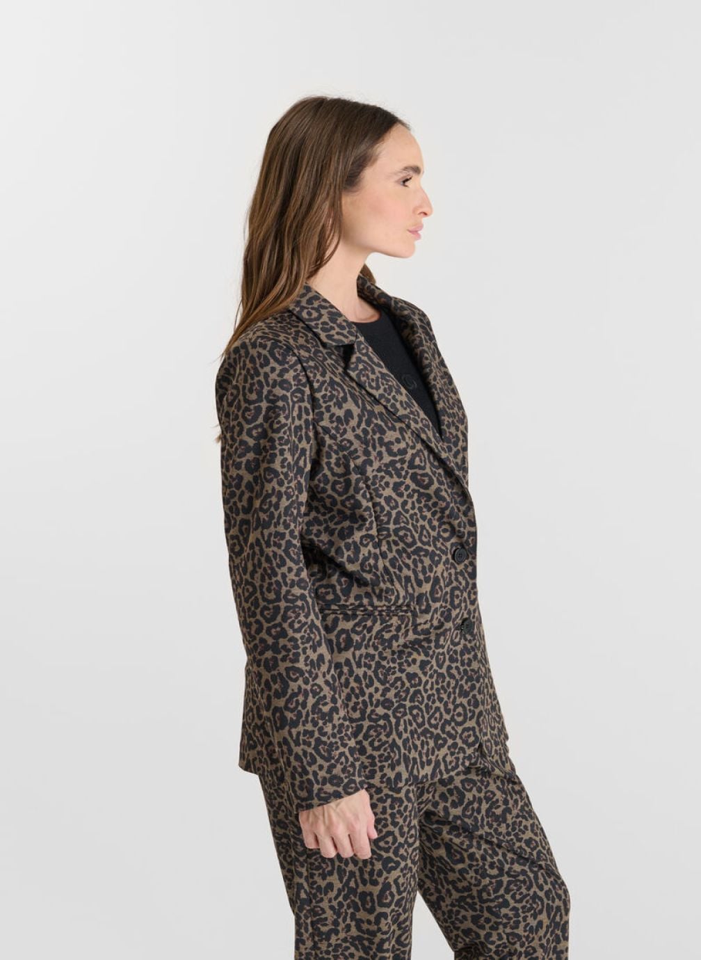 Vestes Veste CALOUN Brown femme marron Le temps des cerises Vestes Veste CALOUN Brown femme marron Marron