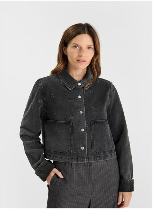 Le temps des cerises Vestes Veste POLUS Grey femme gris