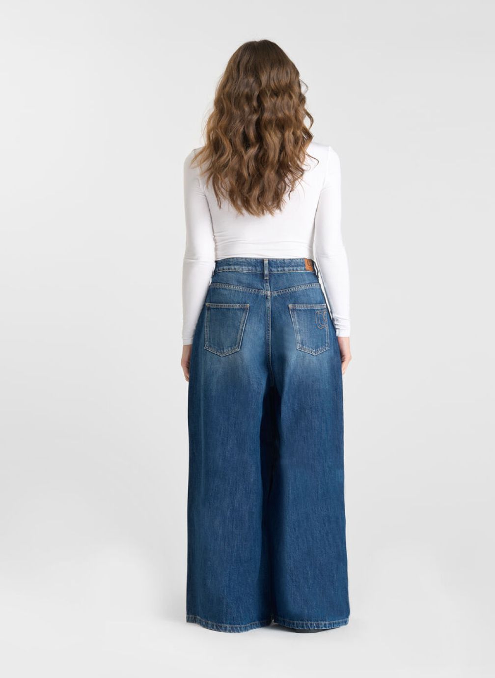 Jeans droit Jeans loose Blue femme bleu Le temps des cerises Jeans droit Jeans loose Blue femme bleu Bleu