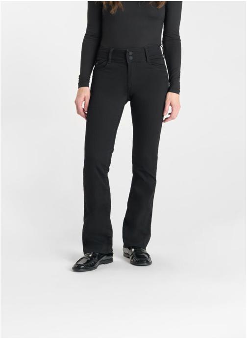 Le temps des cerises Jeans droit Jeans bootcut ULTRABOO Black femme noir