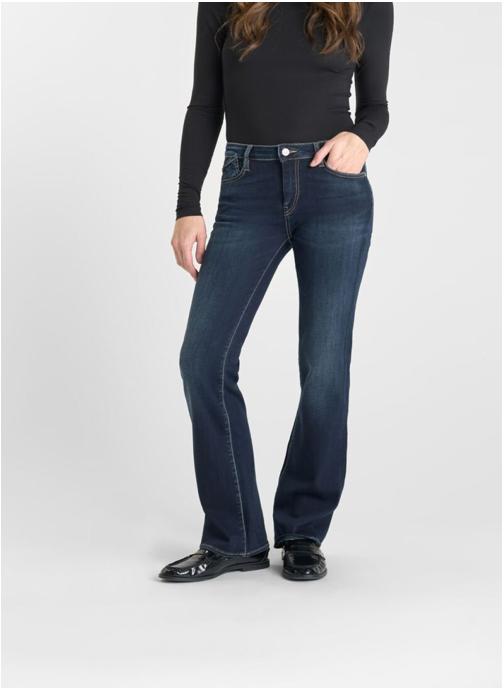 Le temps des cerises Jeans droit Jeans bootcut POWER bootcut Blue femme bleu