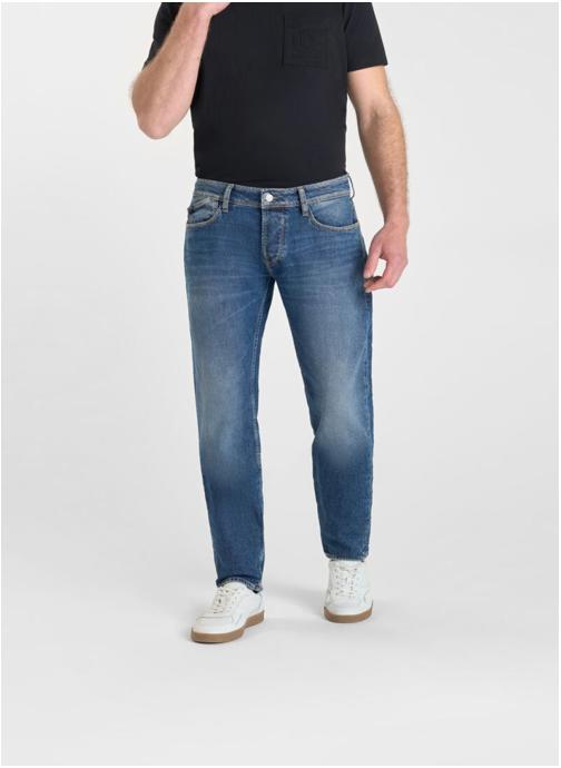 Le temps des cerises Jeans droit Jeans slim stretch 700/11 Blue homme bleu