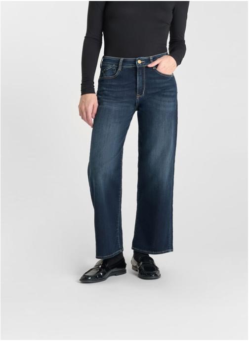Le temps des cerises Jeans droit Jeans loose Blue femme bleu