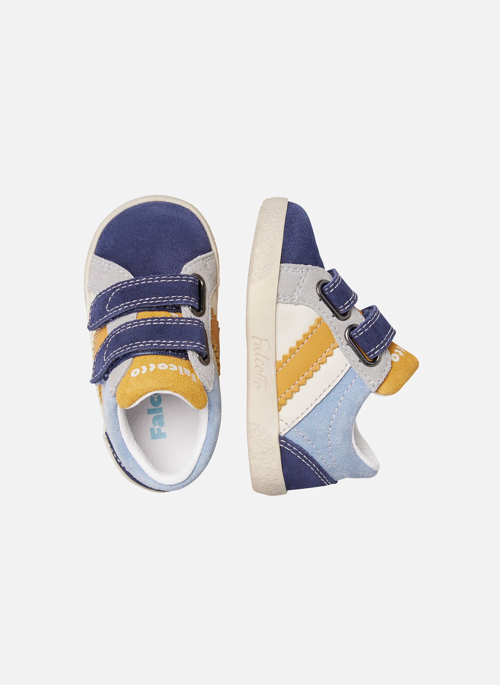 Baskets basses Sneakers KILDE VL. Céleste- garçon bleu Falcotto Baskets basses Sneakers KILDE VL. Céleste- garçon bleu Bleu clair
