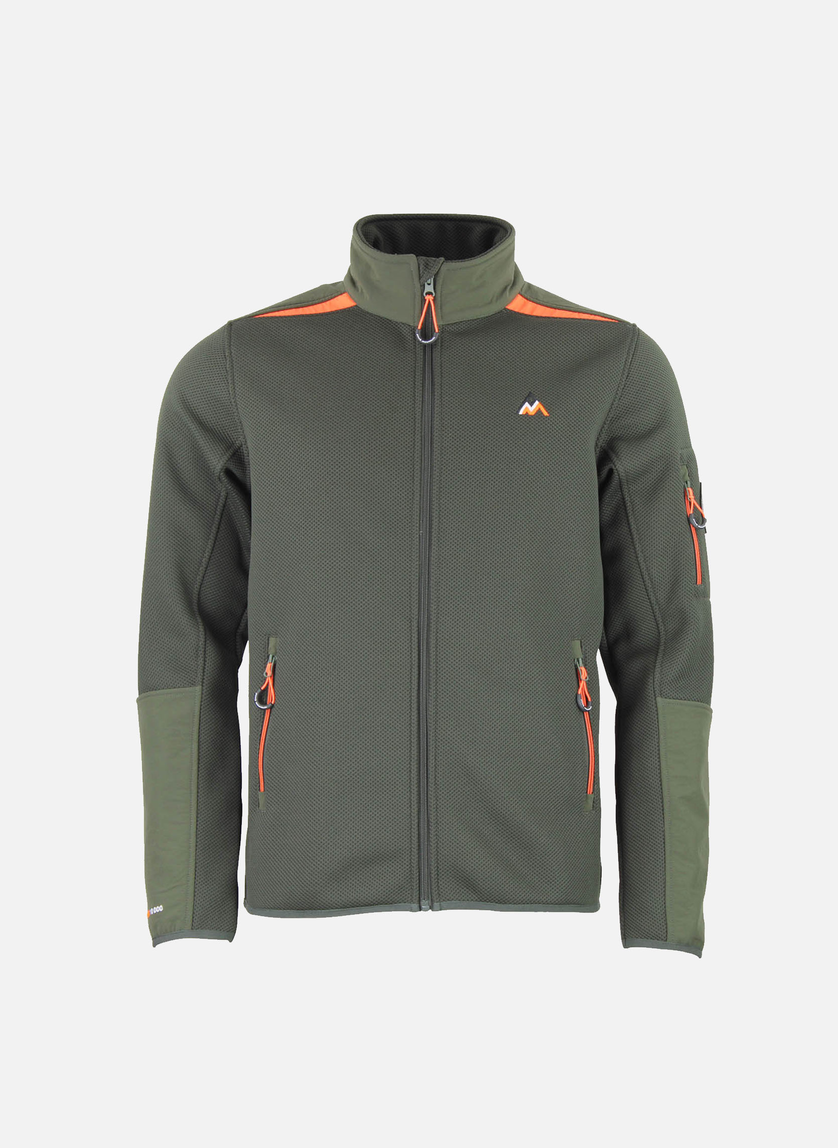 Vestes polaires Blouson polaire homme CAPRON KAKI homme vert Peak Mountain Vestes polaires Blouson polaire homme CAPRON KAKI homme vert Kaki