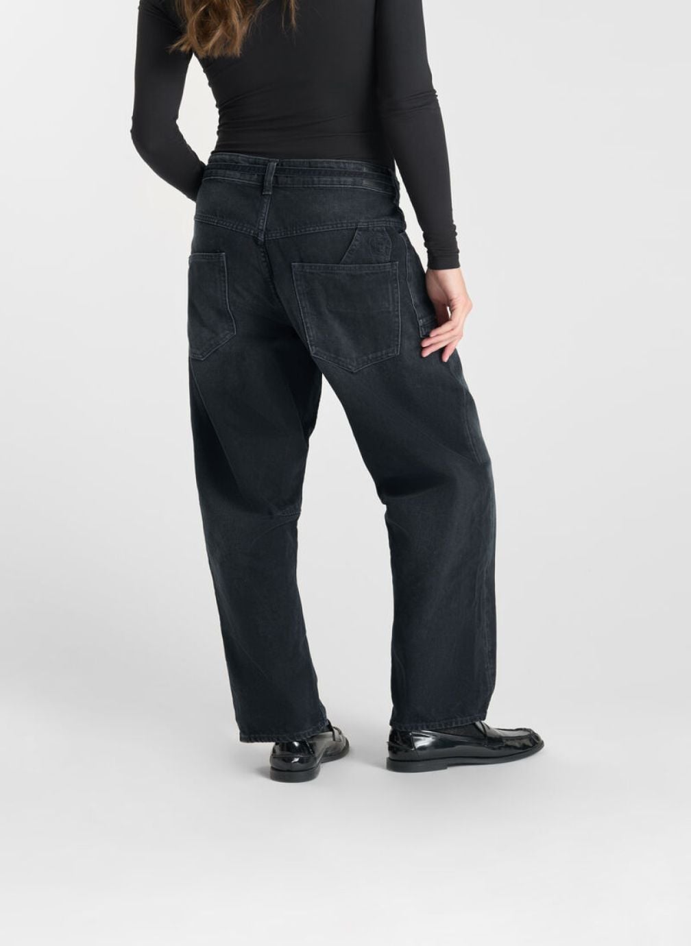 Jeans droit Jeans loose Blue femme bleu Le temps des cerises Jeans droit Jeans loose Blue femme bleu Bleu