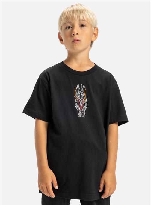 DC Shoes Tee-shirts Burnt Out garçon noir