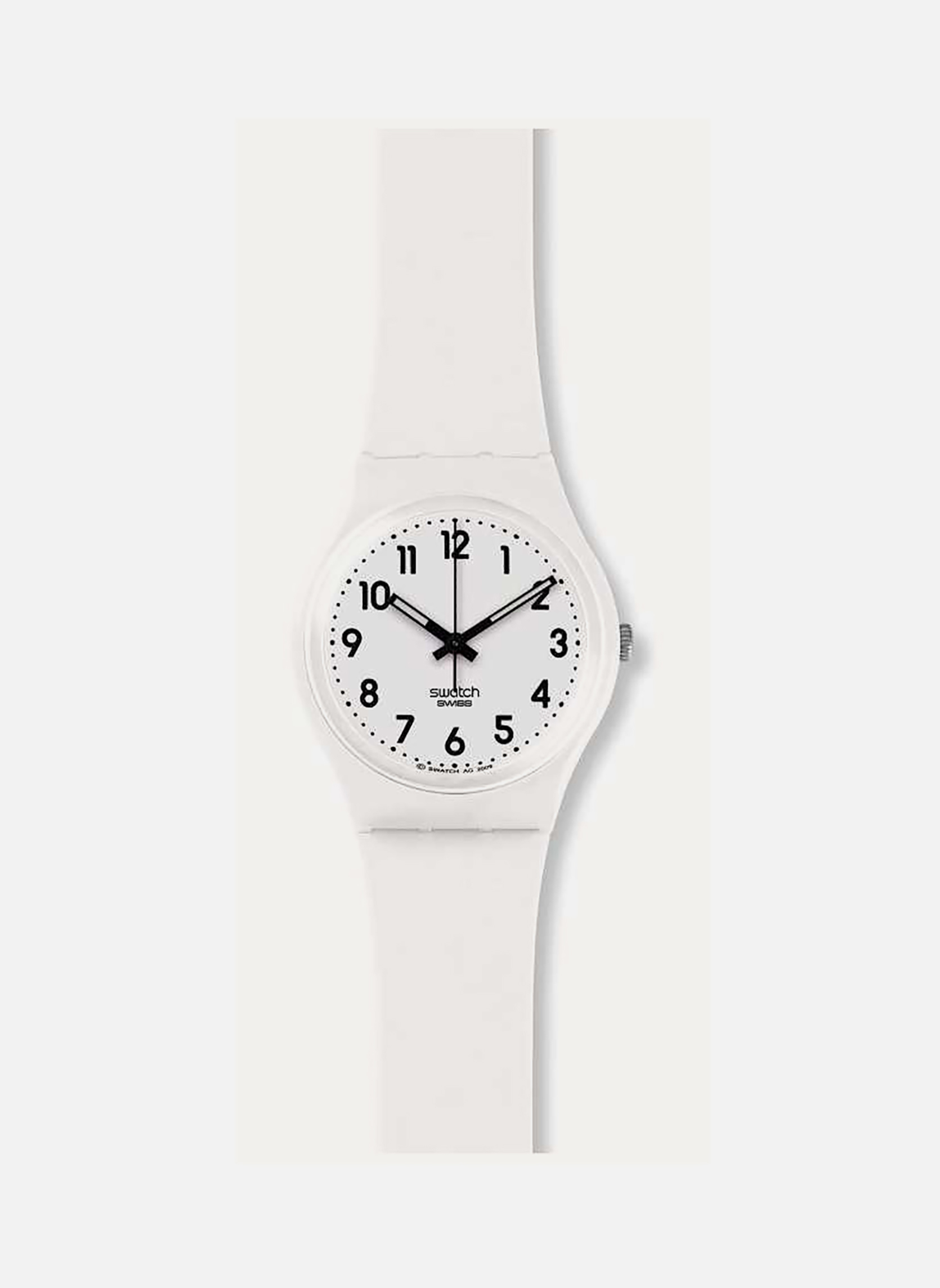 Montres Montre femme Swatch Just White Soft femme blanc Swatch Montres Montre femme Swatch Just White Soft femme blanc white