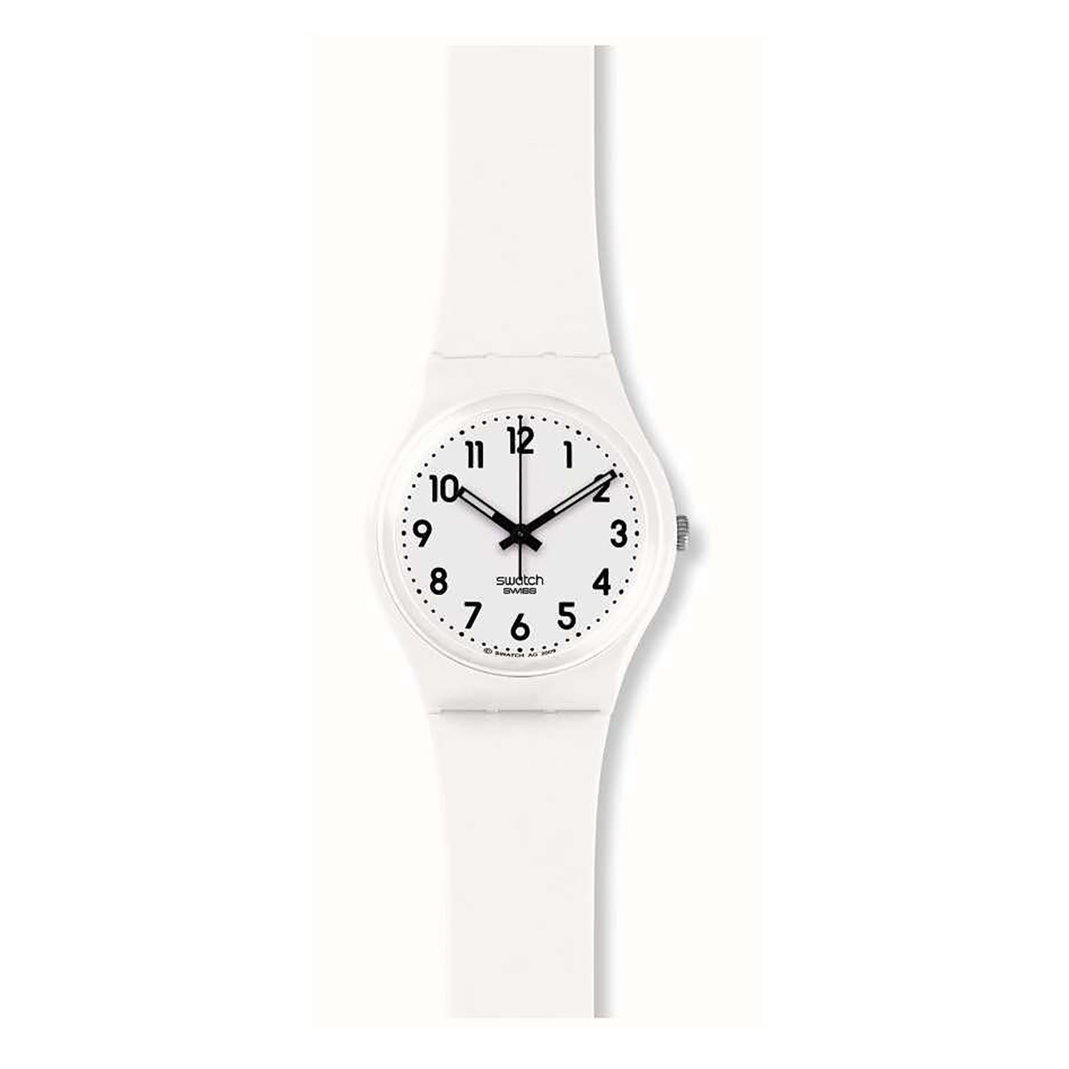 Montres Montre femme Swatch Just White Soft femme blanc Swatch Montres Montre femme Swatch Just White Soft femme blanc white