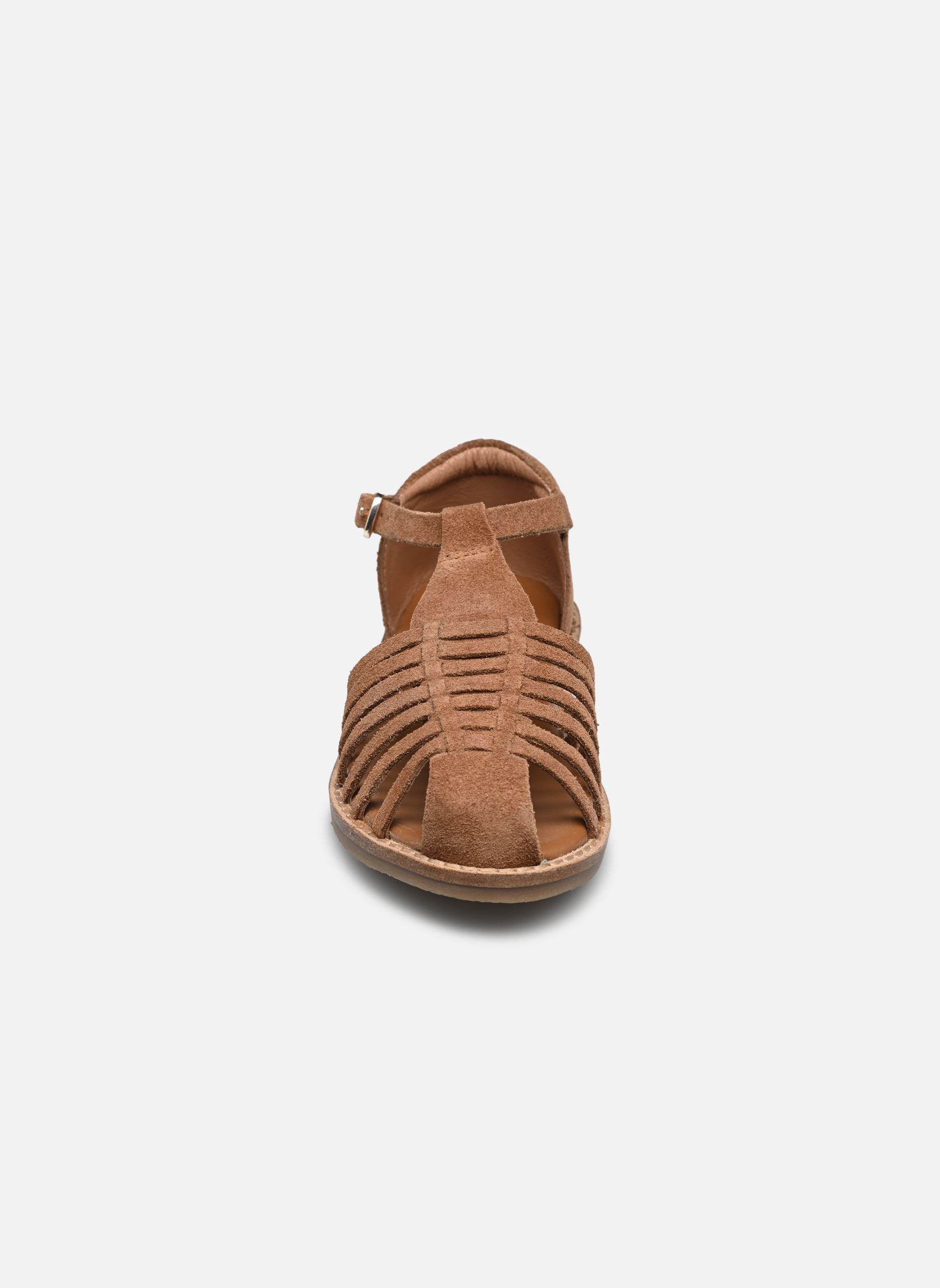 Sandales KERINA fille marron Rose et Martin Sandales KERINA fille marron DK COGNAC