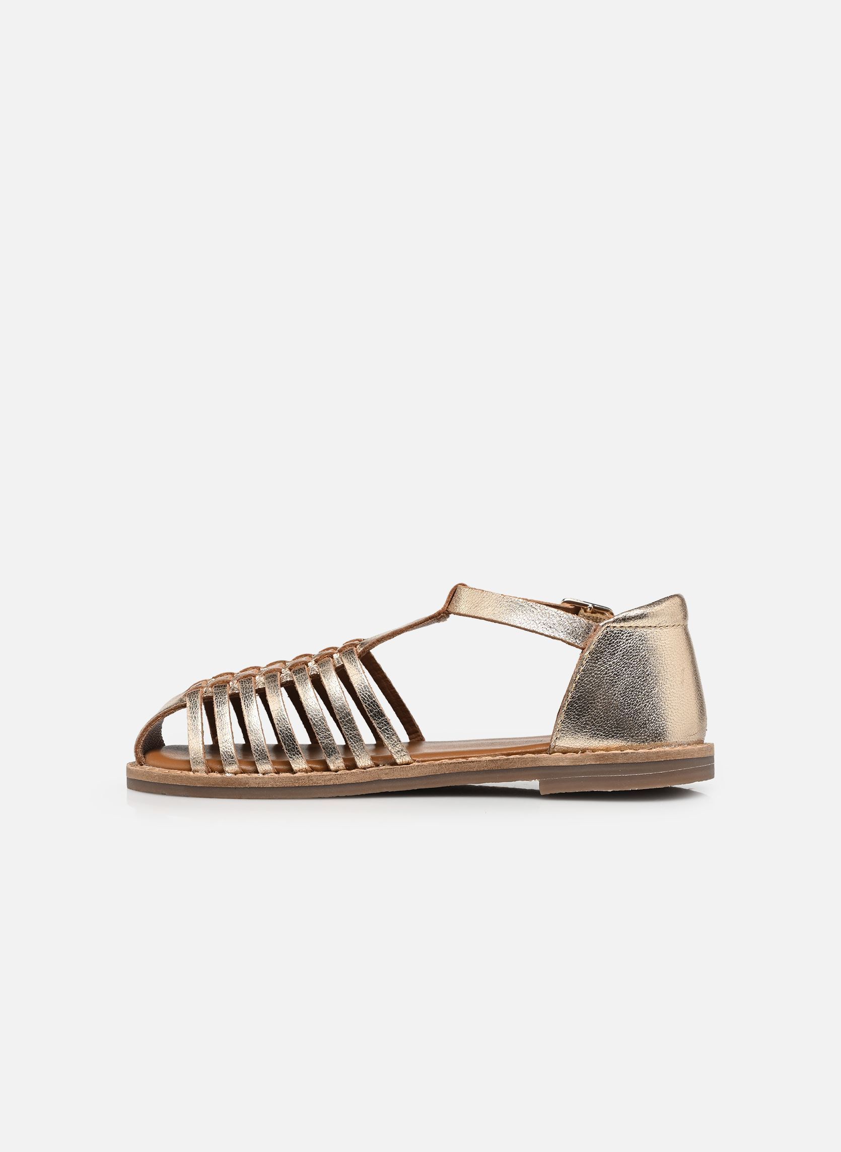 Sandalen KERINA meisjes goud en brons Rose et Martin Sandalen KERINA meisjes goud en brons Gold