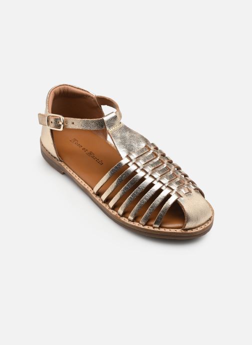 Rose et Martin Sandalen KERINA mädchen gold und bronze