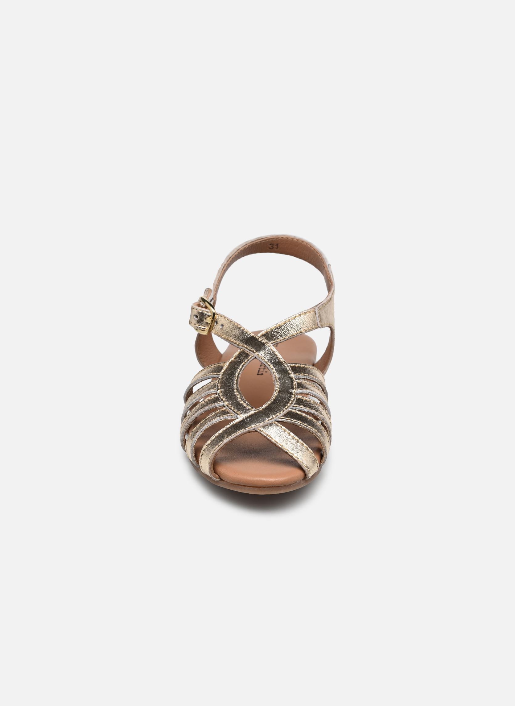 Sandales KAVINDRI fille or et bronze Rose et Martin Sandales KAVINDRI fille or et bronze GOLD