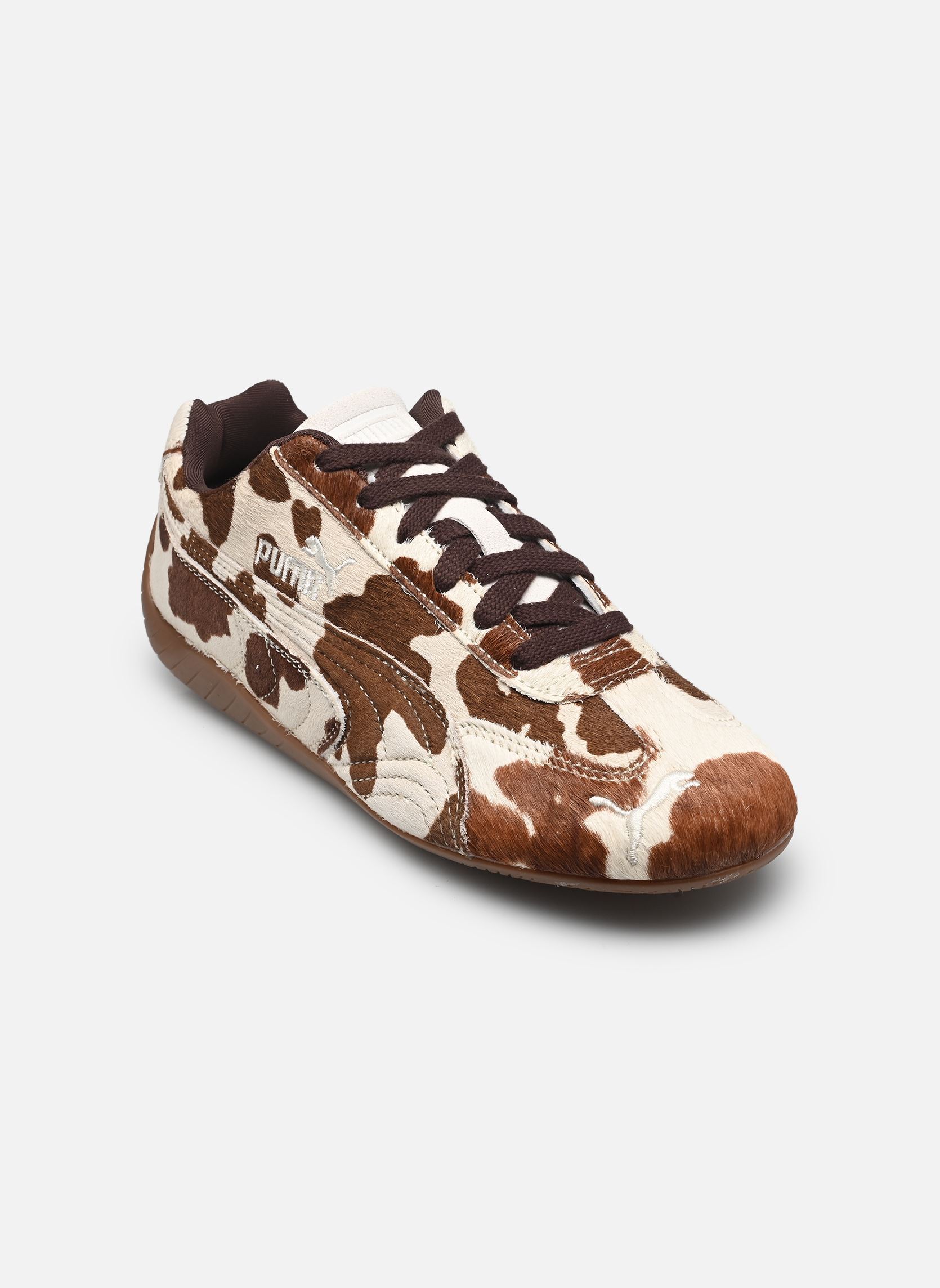 PUMA Sneakers Speedcat Cow Print Femme Chaussures Gum - vue 3