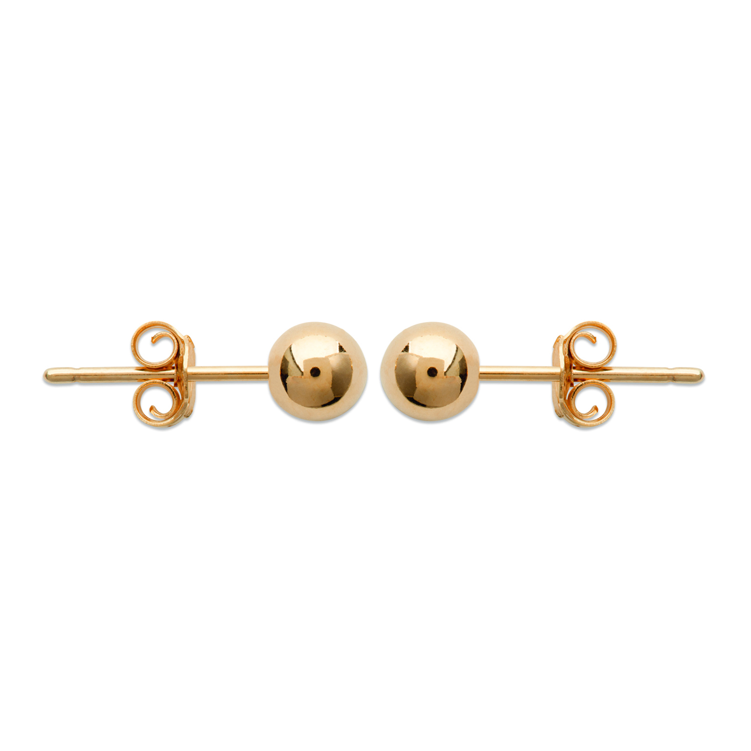 Boucles D'oreilles Boules Roses Satellite - Quartz Rose, Bronze - Occasion