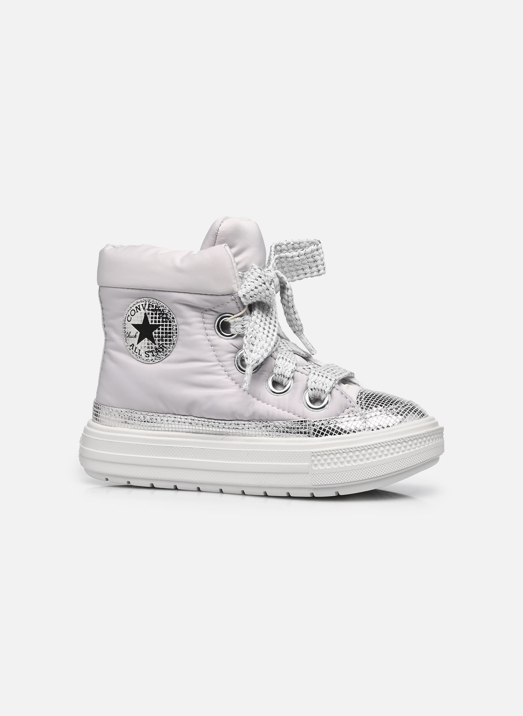 Baskets Chuck Taylor All Star Elements Boots Hi fille gris Converse Baskets Chuck Taylor All Star Elements Boots Hi fille gris BARELY GREY/SILVER/BLACK