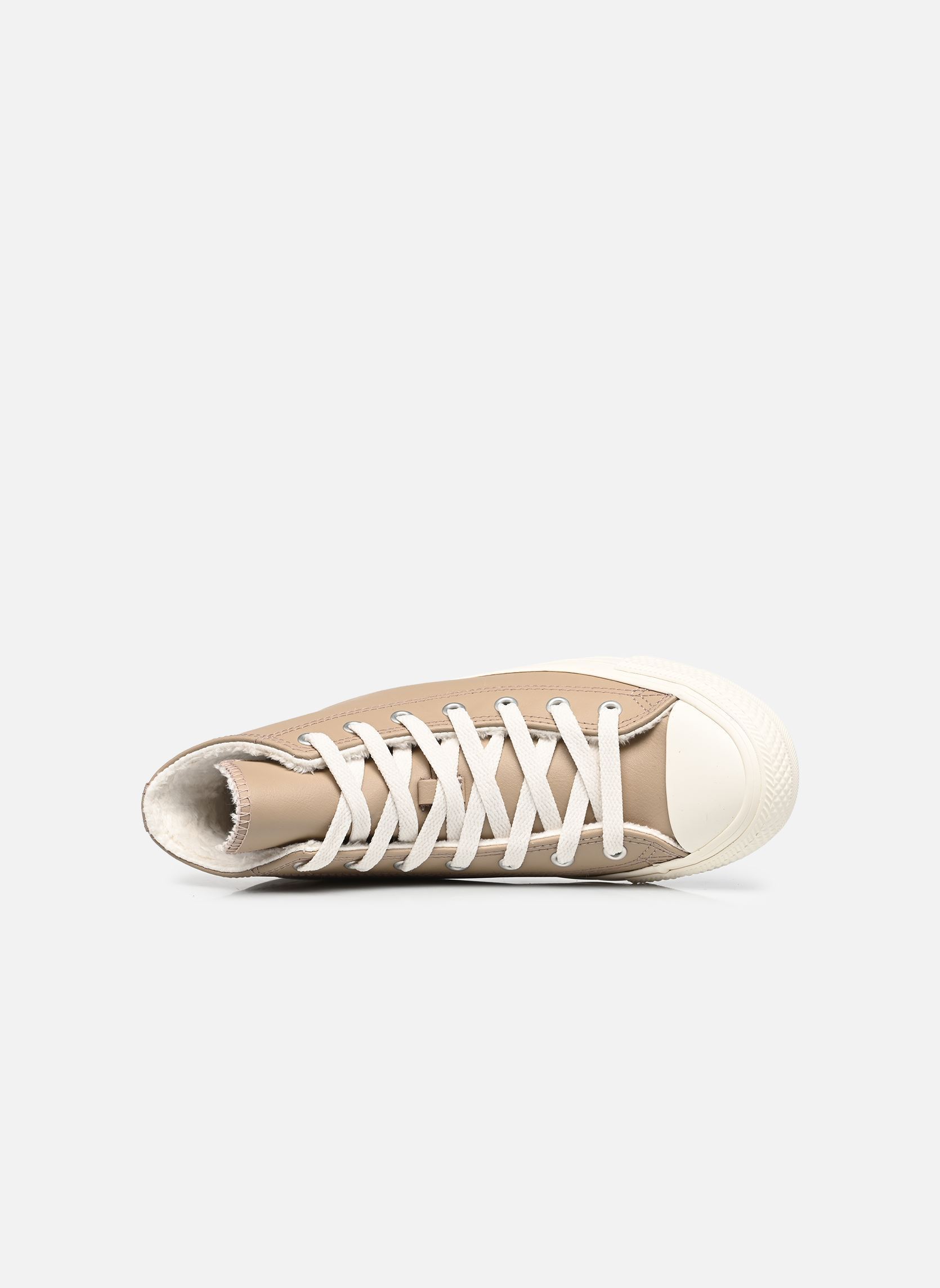 Sneaker Chuck Taylor All Star Leather + Fuzzy-Li braun Converse Sneaker Chuck Taylor All Star Leather + Fuzzy-Li braun Vintage Cargo/Egret/Egret