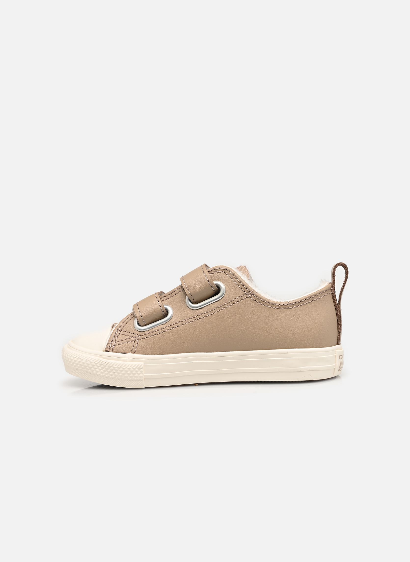 Baskets Chuck Taylor All Star Fuzzy-Lining Easy- marron Converse Baskets Chuck Taylor All Star Fuzzy-Lining Easy- marron Vintage Cargo/Egret/Egret