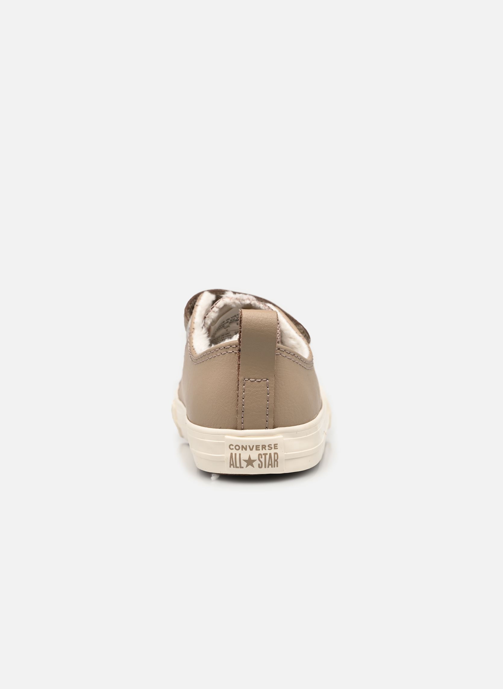 Baskets Chuck Taylor All Star Fuzzy-Lining Easy- marron Converse Baskets Chuck Taylor All Star Fuzzy-Lining Easy- marron Vintage Cargo/Egret/Egret