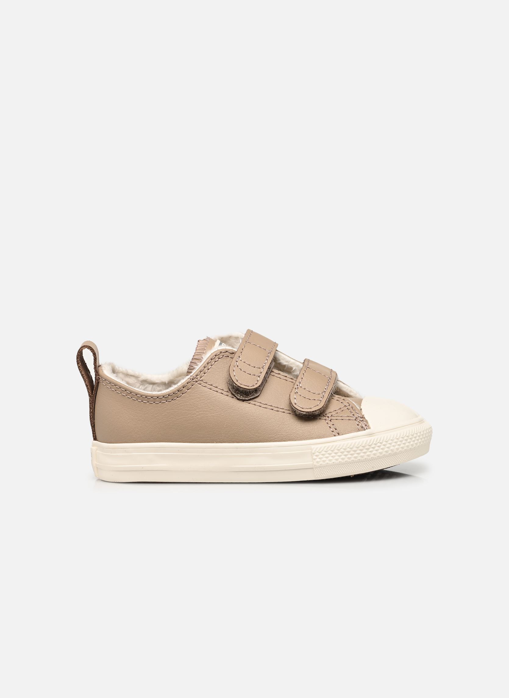 Baskets Chuck Taylor All Star Fuzzy-Lining Easy- marron Converse Baskets Chuck Taylor All Star Fuzzy-Lining Easy- marron Vintage Cargo/Egret/Egret