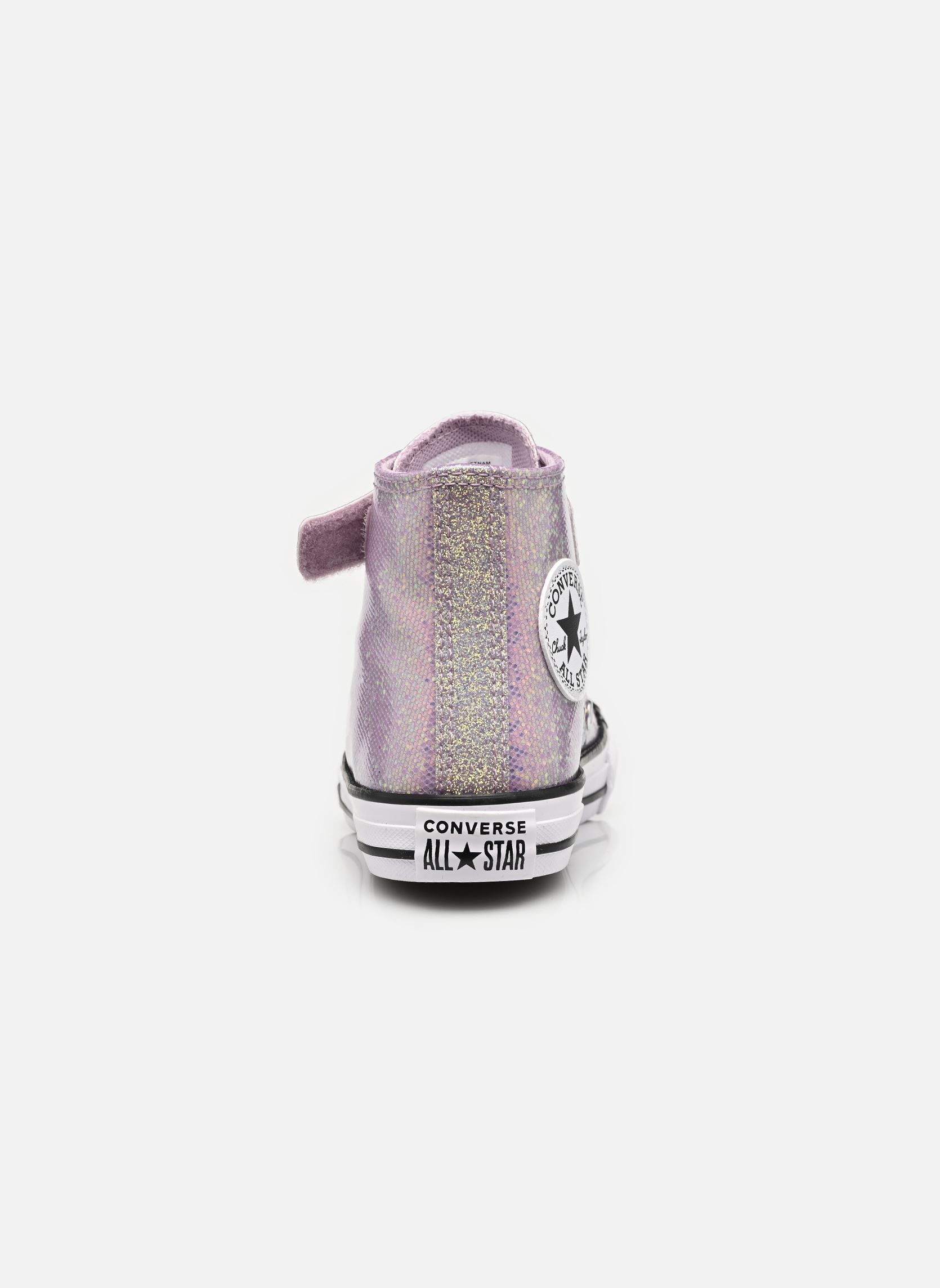 Baskets Chuck Taylor All Star Disco Easy-On Hi C fille violet Converse Baskets Chuck Taylor All Star Disco Easy-On Hi C fille violet Altitude Lilac/White/Black