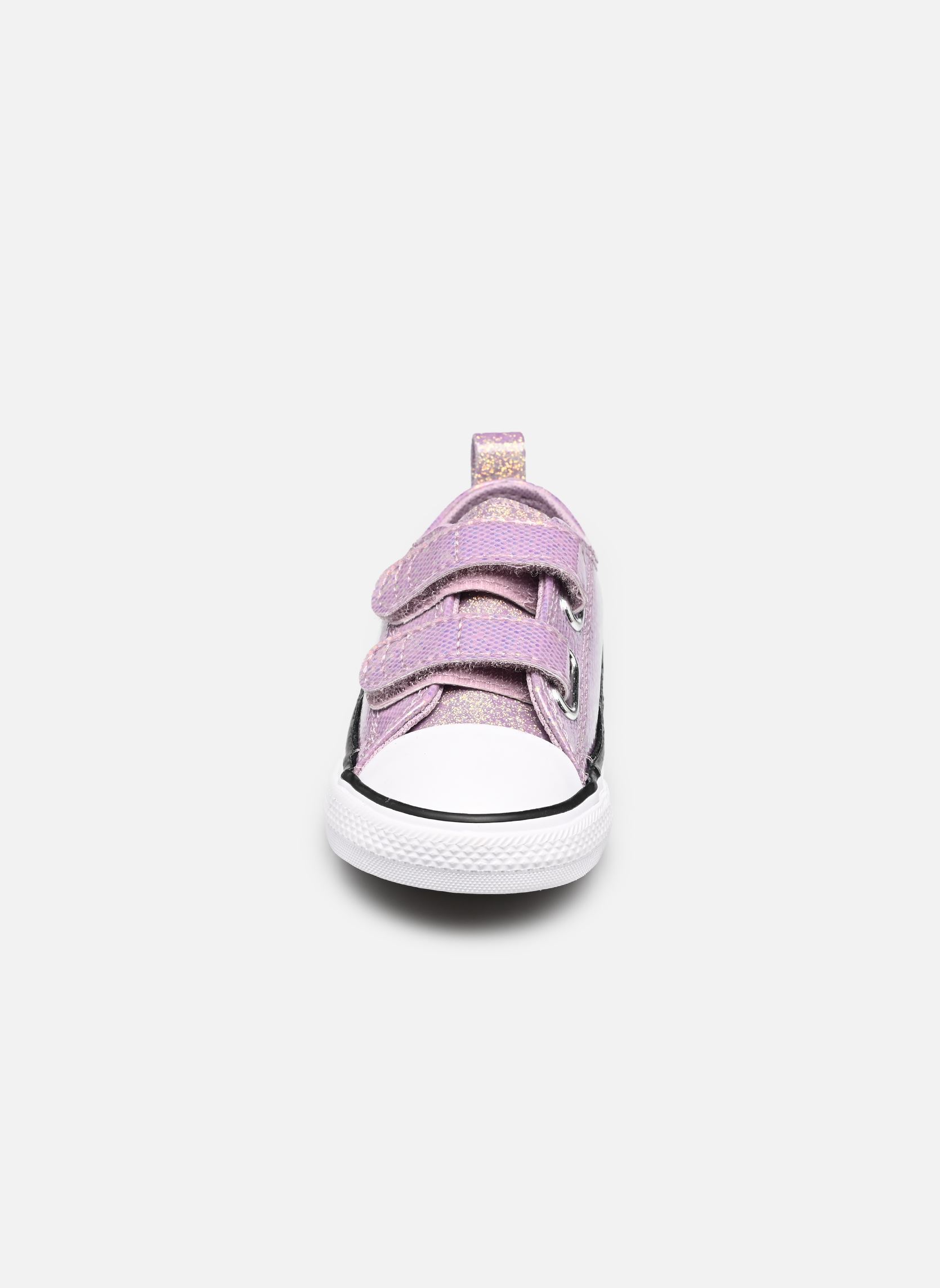 Sneaker Chuck Taylor All Star Disco Easy-On Ox I mädchen violett Converse Sneaker Chuck Taylor All Star Disco Easy-On Ox I mädchen violett Altitude Lilac/White/Black