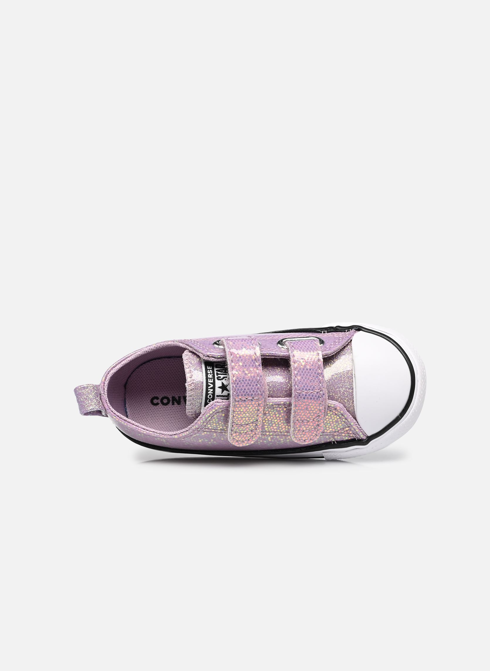 Sneaker Chuck Taylor All Star Disco Easy-On Ox I mädchen violett Converse Sneaker Chuck Taylor All Star Disco Easy-On Ox I mädchen violett Altitude Lilac/White/Black