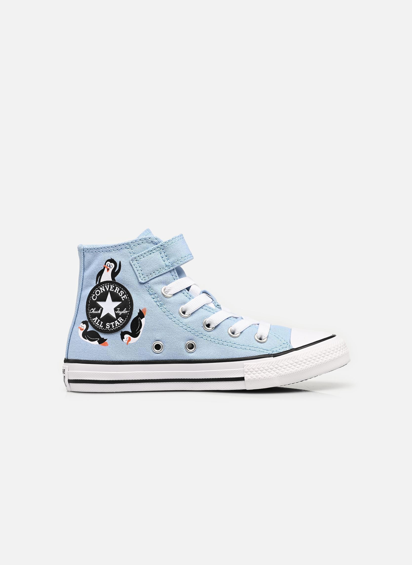 Baskets hautes Chuck Taylor All Star Penguin Easy On Hi bleu Converse Baskets hautes Chuck Taylor All Star Penguin Easy On Hi bleu Blue It/Black/White