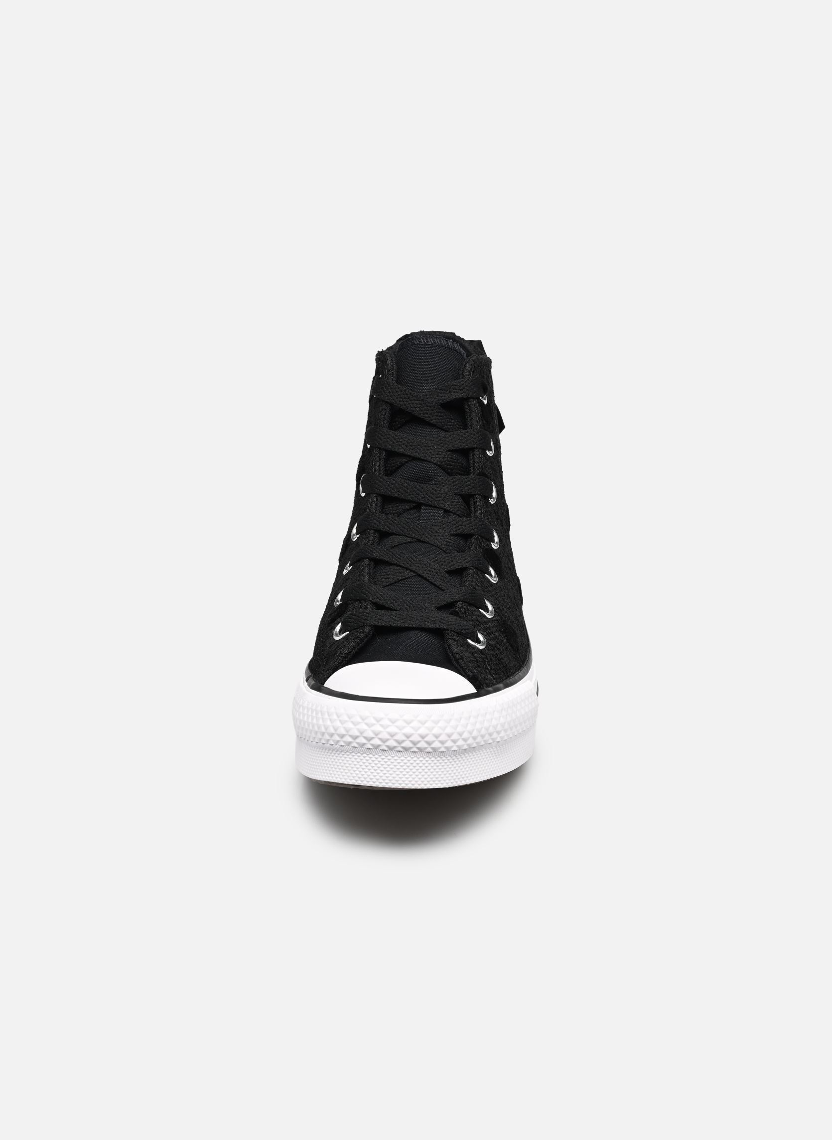 Baskets hautes Chuck Taylor All Star Lift Bow Platform fille noir Converse Baskets hautes Chuck Taylor All Star Lift Bow Platform fille noir BLACK/WHITE/BLACK