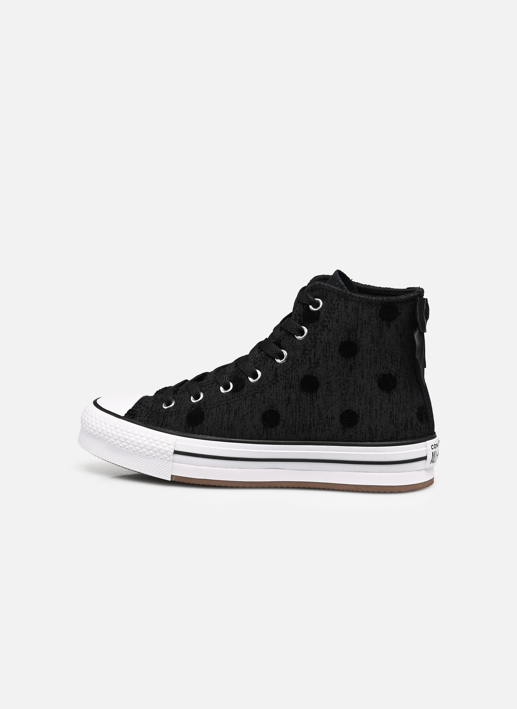 Baskets hautes Chuck Taylor All Star Lift Bow Platform fille noir Converse Baskets hautes Chuck Taylor All Star Lift Bow Platform fille noir BLACK/WHITE/BLACK