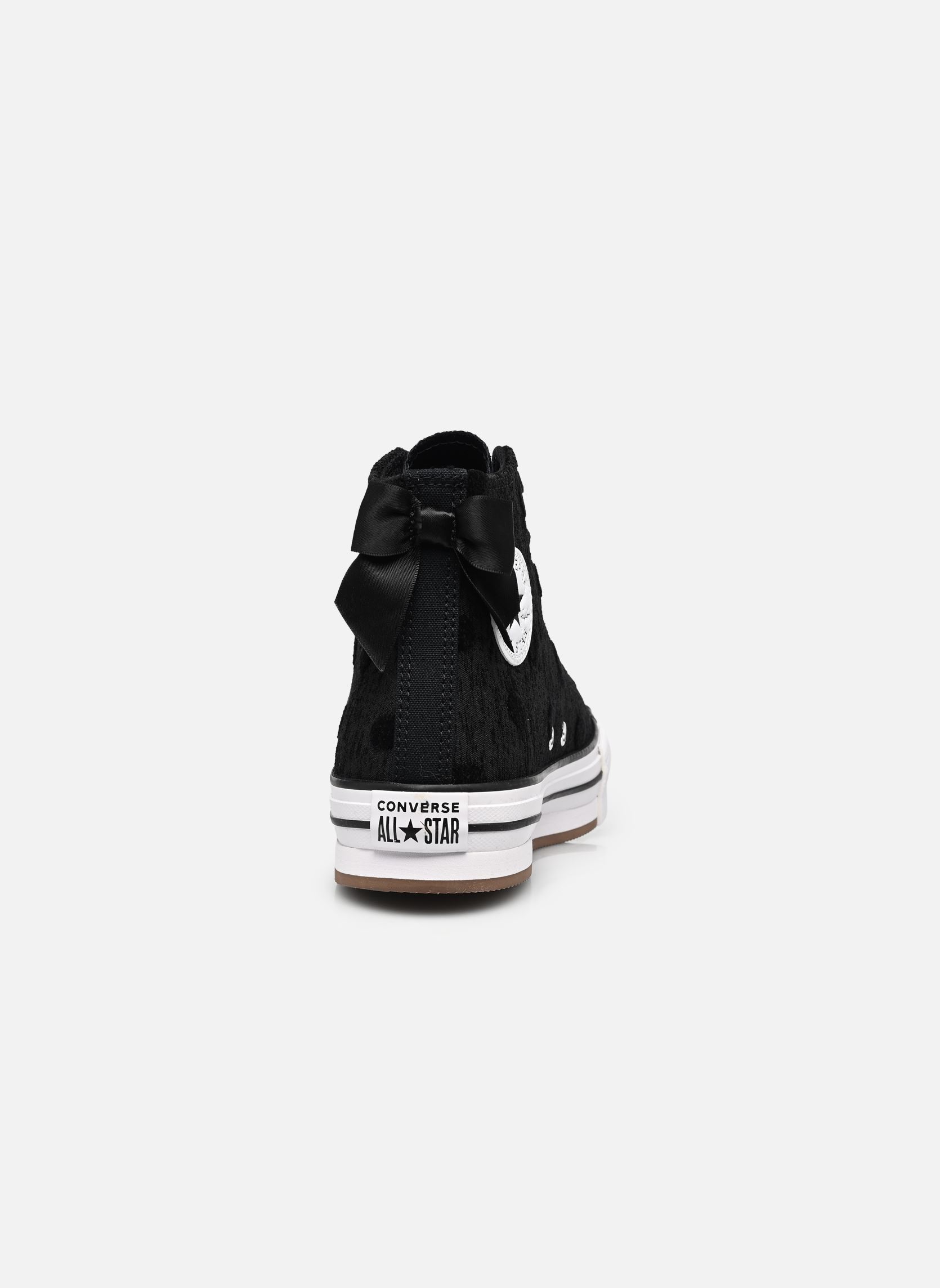 Baskets hautes Chuck Taylor All Star Lift Bow Platform fille noir Converse Baskets hautes Chuck Taylor All Star Lift Bow Platform fille noir BLACK/WHITE/BLACK