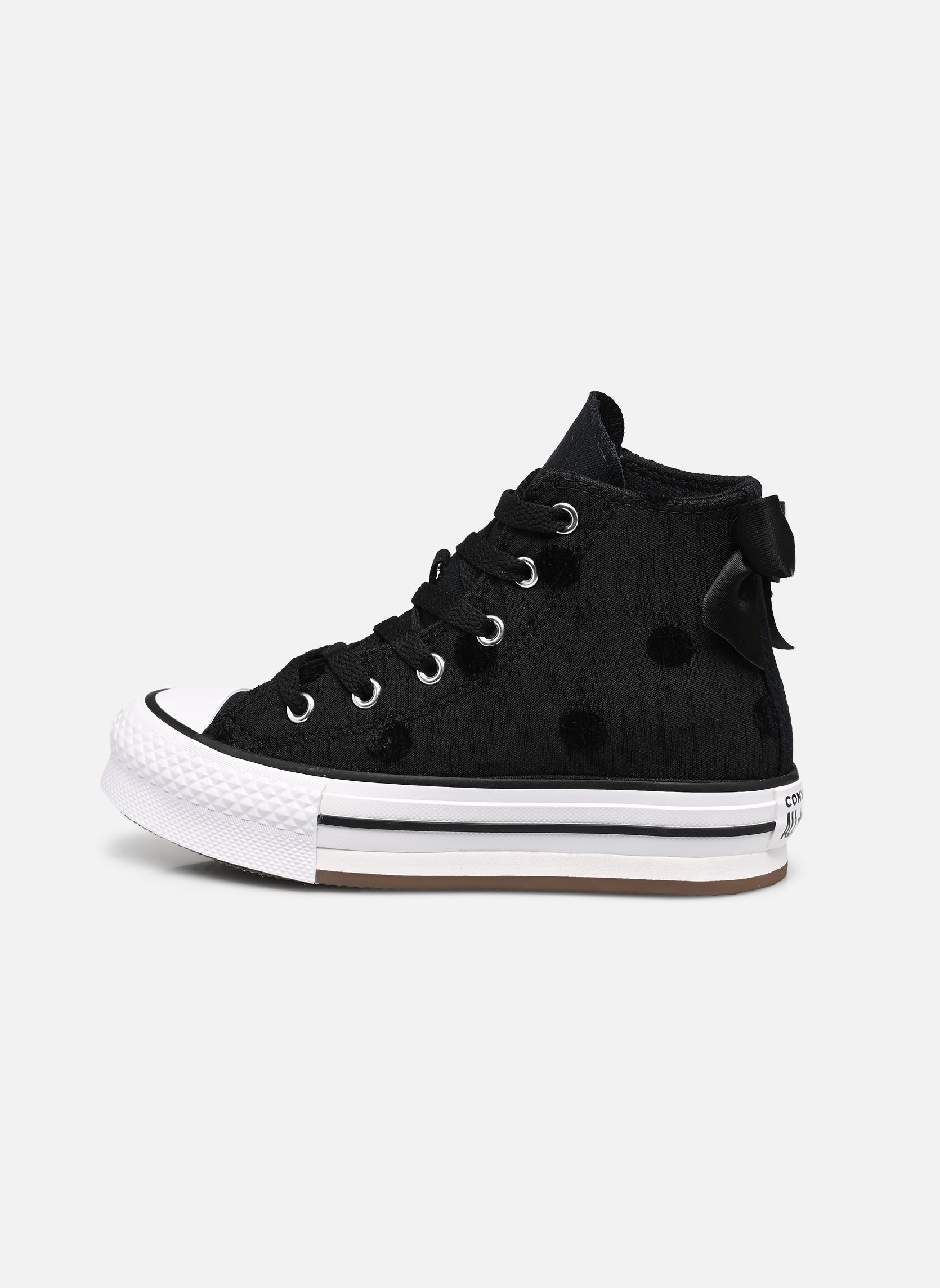 Baskets hautes Chuck Taylor All Star Lift Bow Platform fille noir Converse Baskets hautes Chuck Taylor All Star Lift Bow Platform fille noir BLACK/WHITE/BLACK
