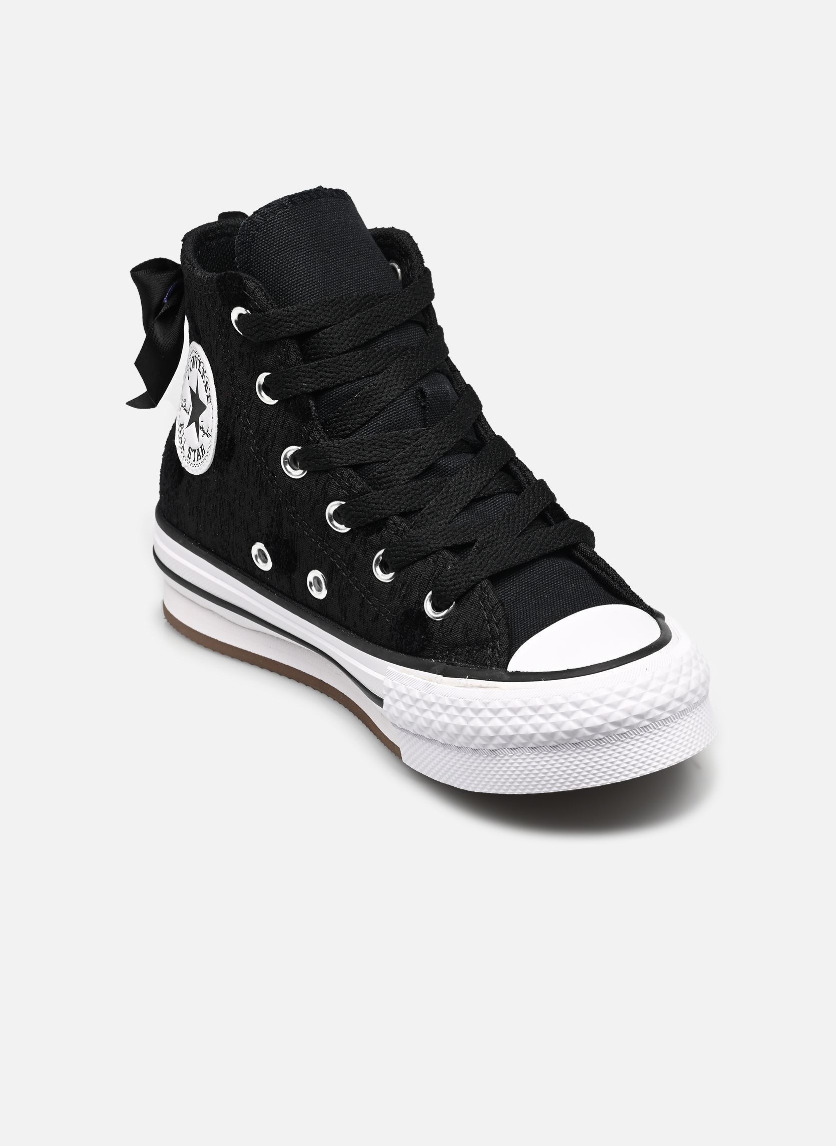 Chuck Taylor All Star Lift Platform Polka Dot & Bow