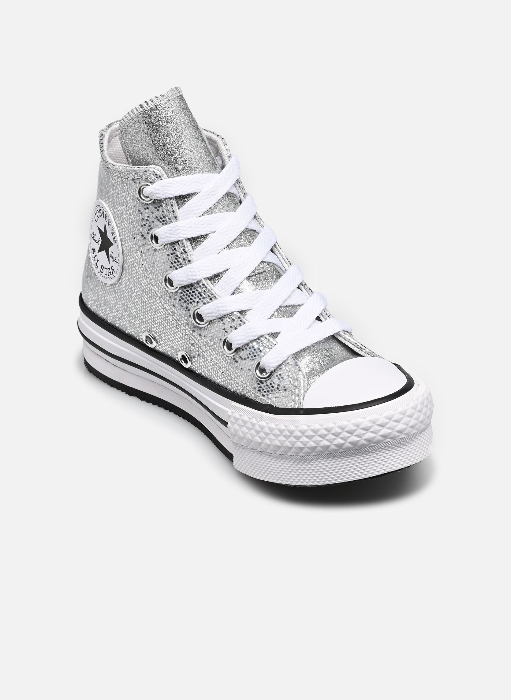 Chuck Taylor All Star Lift Platform Disco Glitter - vue 5