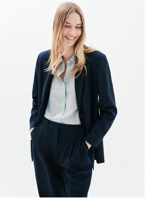 Caroll Vestes de costume 252V-VOLTIGE femme bleu