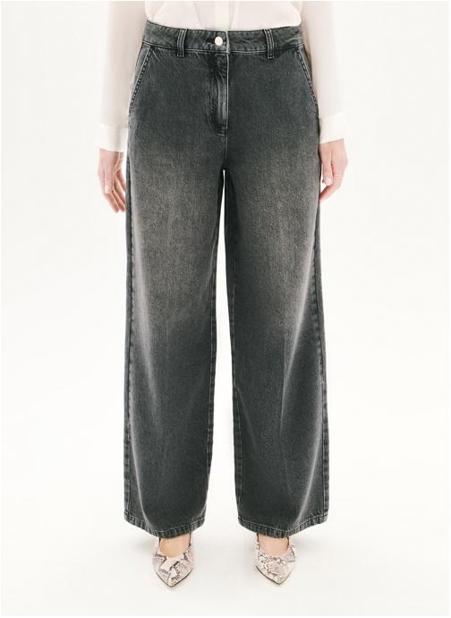 Caroll Jeans droit 252P-PESUVIO2 femme gris