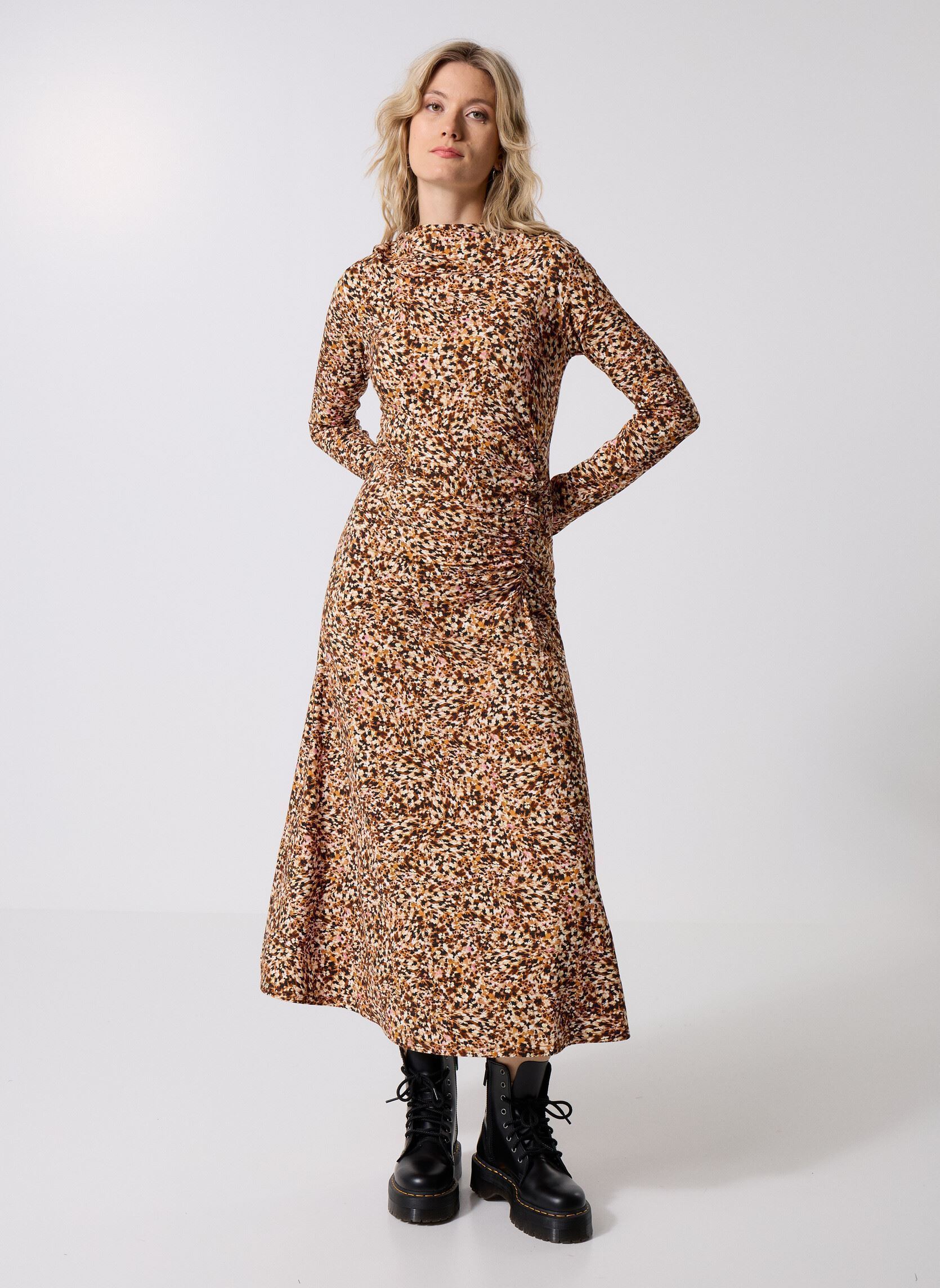Lange jurken Cesaria New dames bruin Suncoo Lange jurken Cesaria New dames bruin CAMEL New